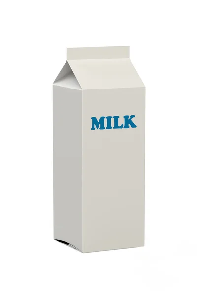 Scatola di latte — Foto Stock