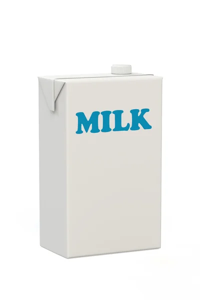 Молочная коробка — стоковое фото