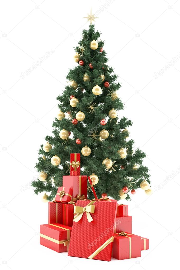 Christmastree with presents