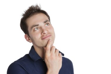 genç profesyonel ararken thoughtfull