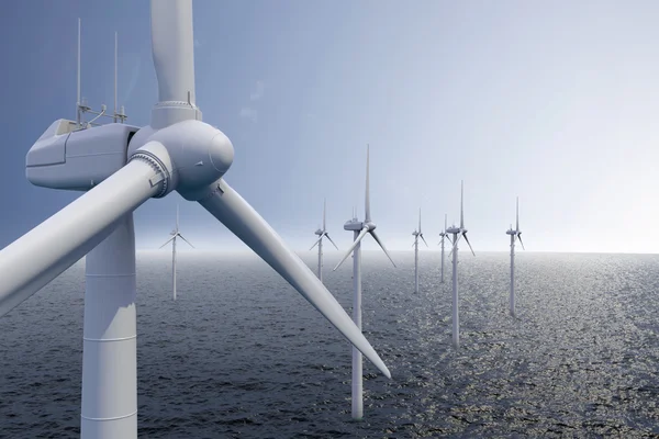 Wind park — Stock Photo, Image