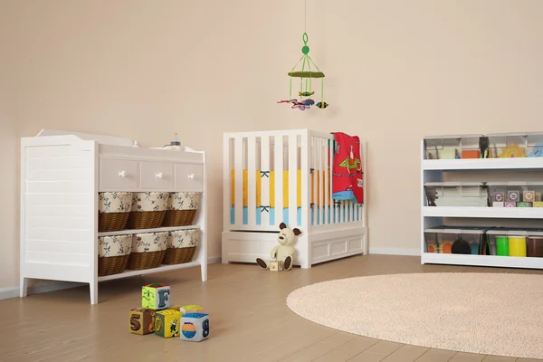 Habitación para niños con juguetes — Foto de Stock