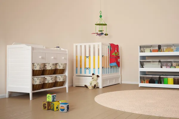 Habitación para niños con juguetes — Foto de Stock