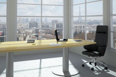 modern kentsel ofis Oda