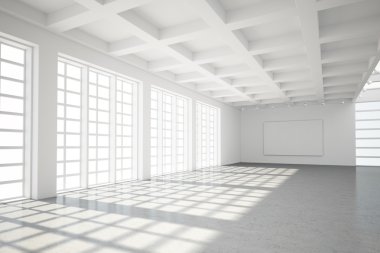 boş modern loft