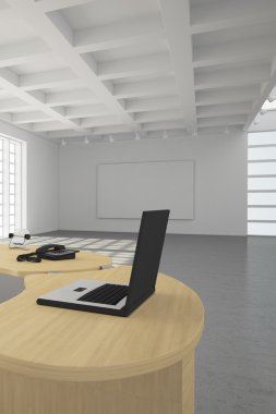 Modern ofis loft tarzı