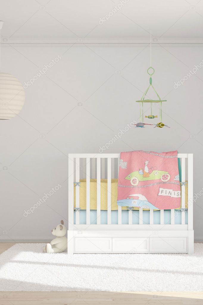 Children room with toys