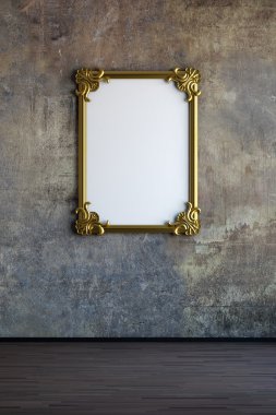 Old painting frame
