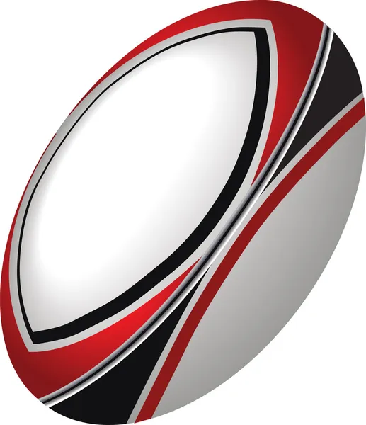 Bola de rugby — Vector de stock