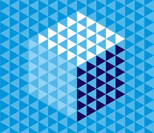 Abstrakcyjne tło trójkąta — Wektor stockowy