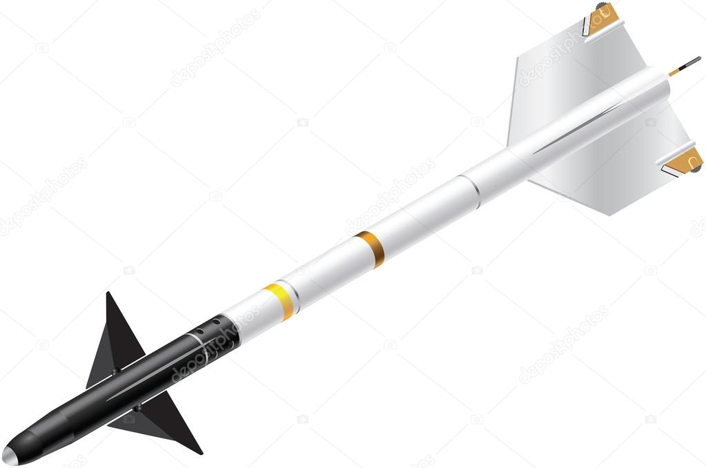 Isometric Sidewinder Missile