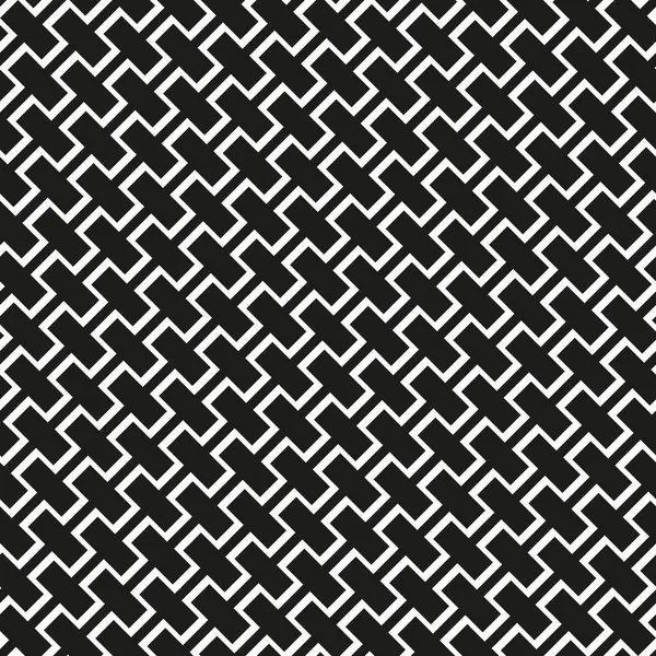Seamless Weave Pattern Geometric Background — Stock Vector