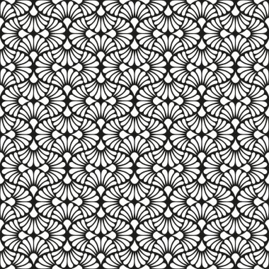 Sorunsuz Art Deco tarak desen arka plan