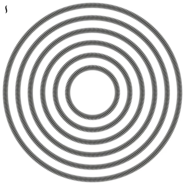 各种尺寸的圆形边界框架 — 图库矢量图片