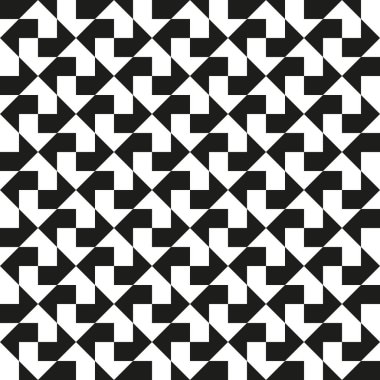 Kusursuz soyut geometrik kesişen kare desen