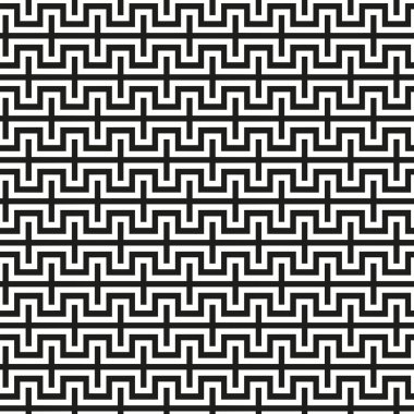 Seamless abstract geometric vintage pattern