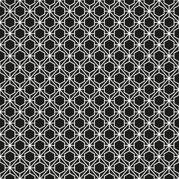 Seamless Rhombus Hexagon Pattern Background Wallpaper — Stock Vector