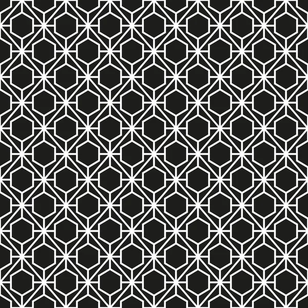 Seamless Rhombus Hexagon Pattern Background Wallpaper — Stock Vector