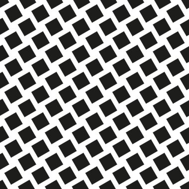 Seamless rotated check pattern distortion background