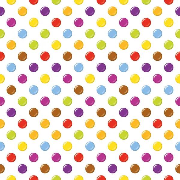 Seamless Candy Background Pattern Ideal Packaging Retail Design Textiles — Stockvektor