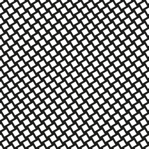 Seamless Rotated Check Pattern Distortion Background — Vettoriale Stock