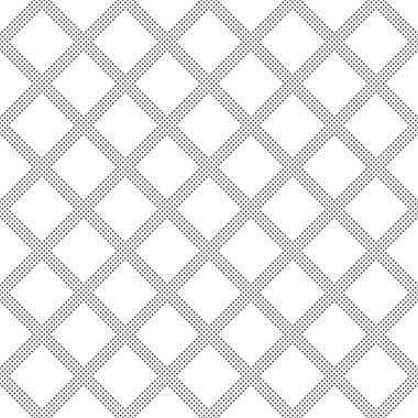 Seamless geometric dot check pattern background