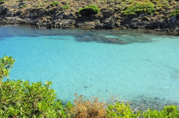 Bela praia oceânica na Sicília — Fotografia de Stock