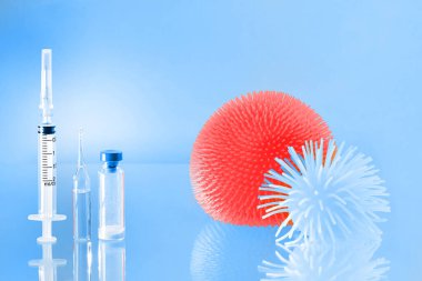 Enjeksiyonla virüs aşılama ve tedavisi.