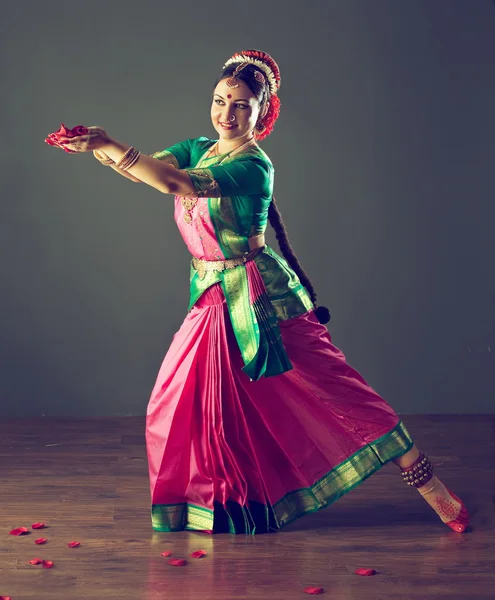 Індійська танцюрист — стокове фото