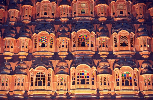 Hawa mahal, rüzgarlar Sarayı — Stok fotoğraf