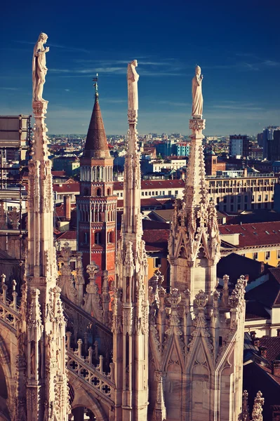 Duomo kathedraal in Milaan, Italië — Stockfoto