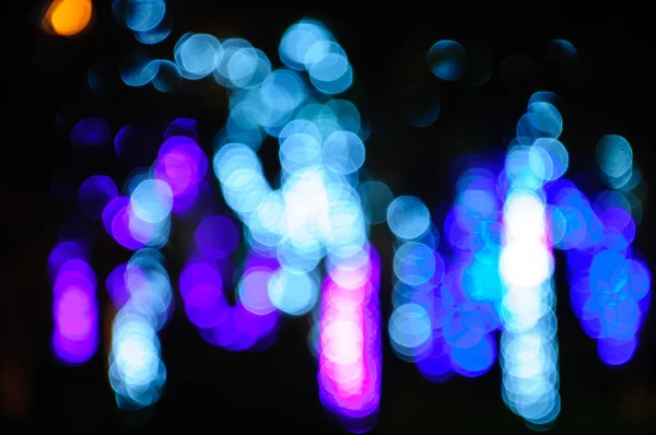 Abstract lighting blur and bokeh background. — Stock Photo, Image