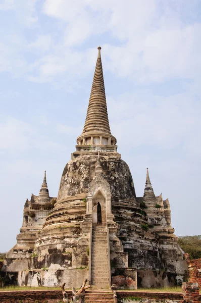 Old pagoda in temple thai — Stock Photo, Image