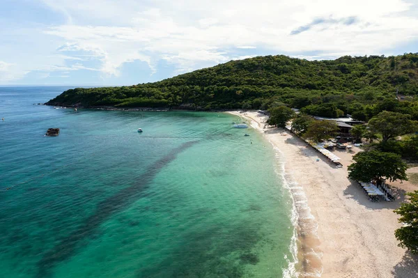 Vue Aérienne Île Koh Larn Koh Lan Thaïlande Par Une — Photo