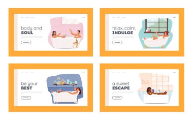 Karakterler Hijyen, Yıkama Prosedürü İniş Şablonu Ayarları. Ev ya da Otel Banyosunda duş almak. Yıkanan İnsanlar