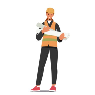 Ev Planı, İnşaatçısı, İnşaat Mühendisi Kadın Karakteri Taslak Parşömenleri, İnşaatçı