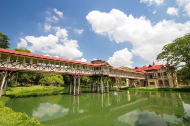 tik ağacından sanamchandra Sarayı'nda