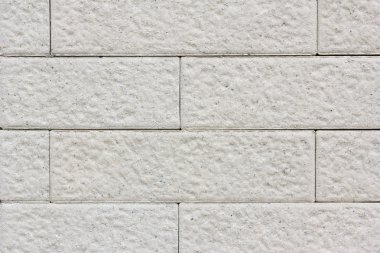 Beyaz tuğla duvarı kapatmak