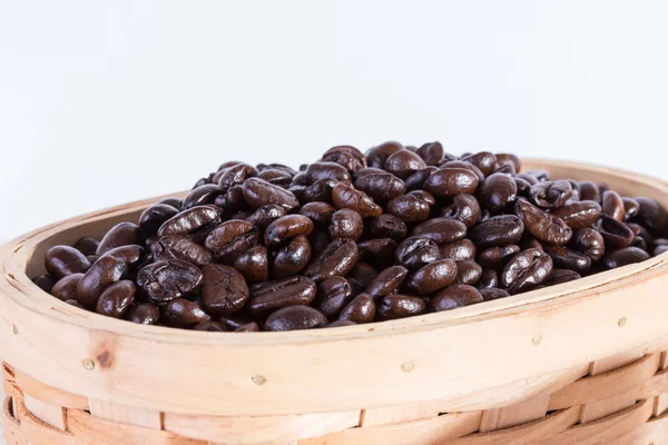 Macro close up chicchi di caffè — Foto Stock
