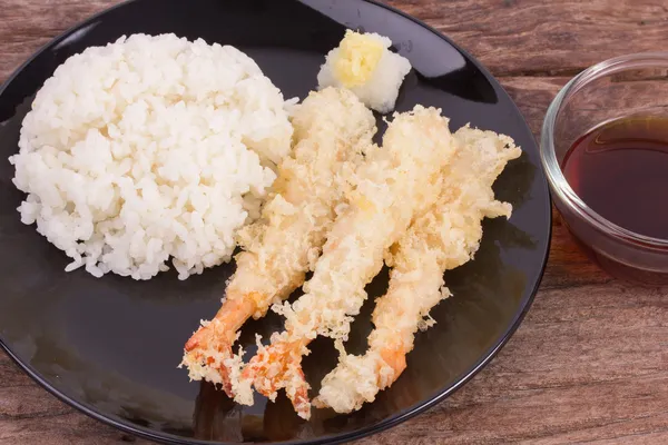 Japanese fried tempura — Stock Photo, Image