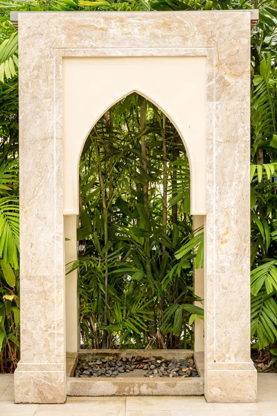 Doccia esterna in stile marocco — Foto Stock