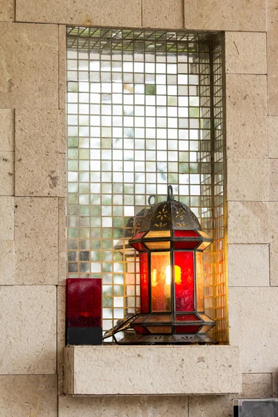 Vintage metal lantern — Stock Photo, Image