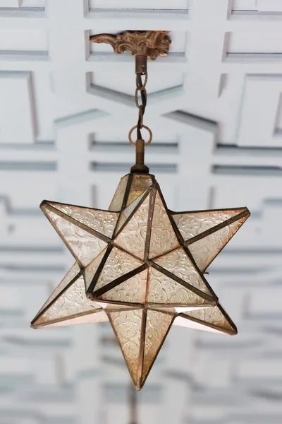 Star shape lantern — Stock Photo, Image