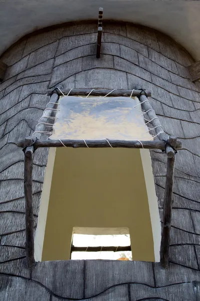 Old wooden window — Stock Photo, Image