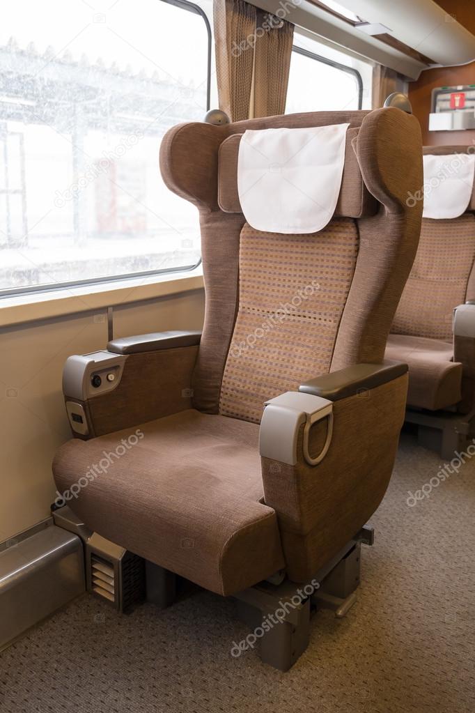 first class seat on the train