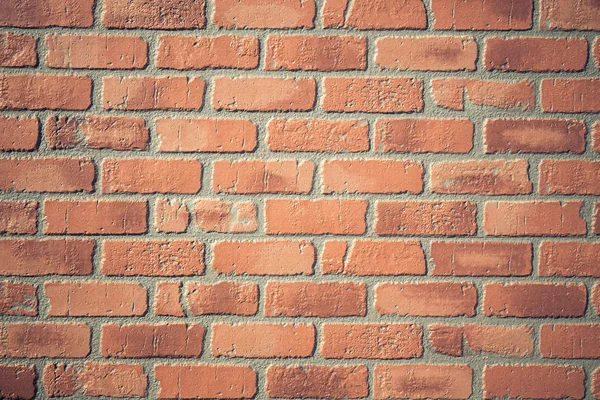 Weathered stained old brick wall background — Stock Photo, Image