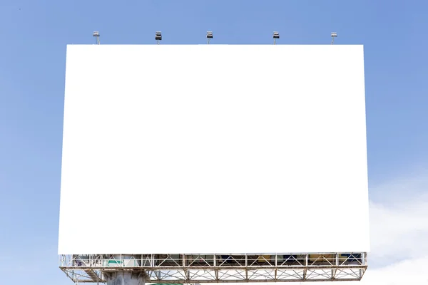 Puste billboard przydatne dla Twojego ogłoszenia — Zdjęcie stockowe