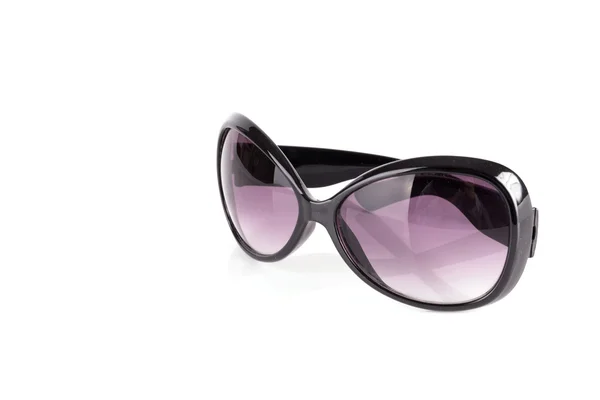 Дивовижні жіночі сонцезахисні окуляри ізольовані на білому — стокове фото