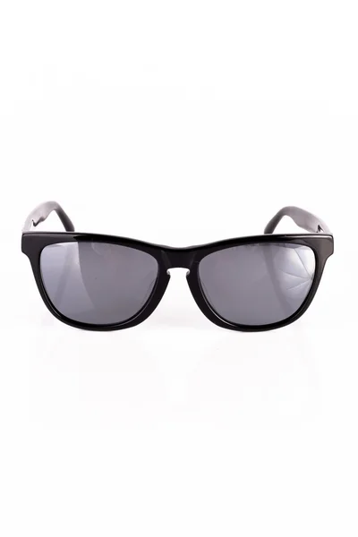 Lunettes de soleil oldstyle noir isolé sur blanc — Photo