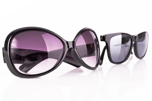 Two sunglasses isolated on white — Stock Photo, Image